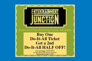 Entertrainment junction coupons