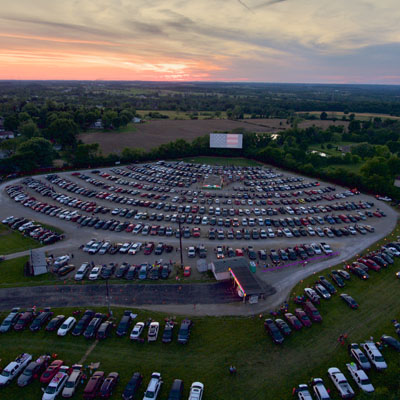 Holiday Auto Theatre Above