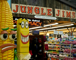 Jungle Jim's Sign in Store