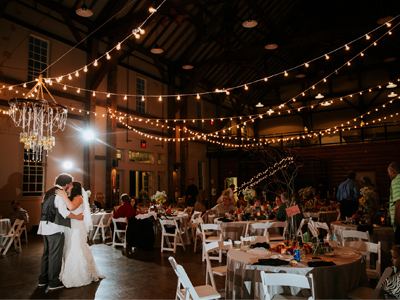 Huhlhauser Barn Wedding Interior West Chester Ohio