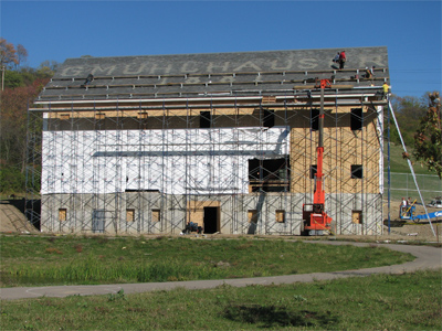 Muhlhauser Barn Construction West Chester Ohio