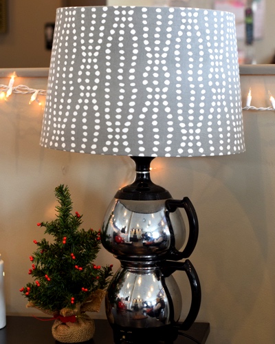 Coffee Cup Overflowing Sara's House Lamp