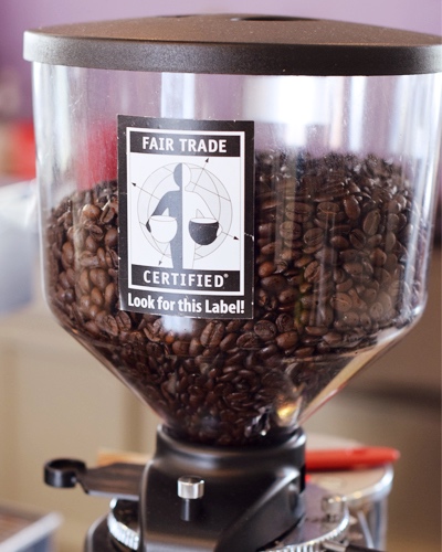 Fair Trade Coffee - Coffee Cup Overflowing