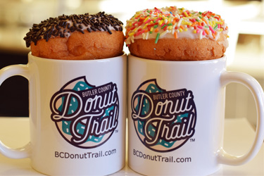Donut Trail mugs