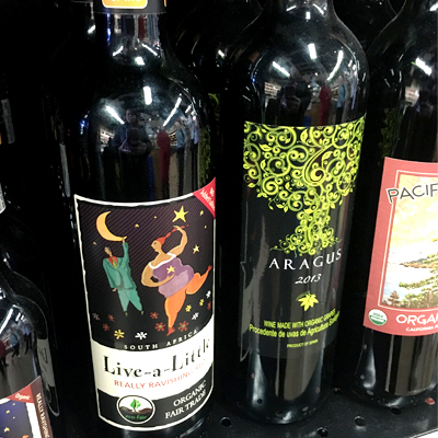 Assorted Wine at Moon Coop