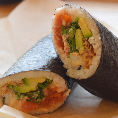 this is how we roll: sushi burrito edition