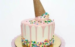 Custom Ice Cream Cake, Lulu's Sweets Boutique