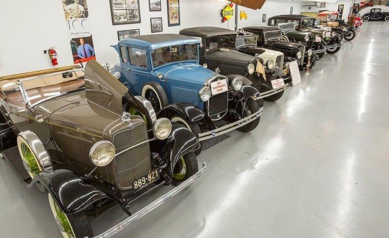 Car Collection at Salty Dog Car Musuem