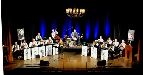 Girl Singers and RL Big Band