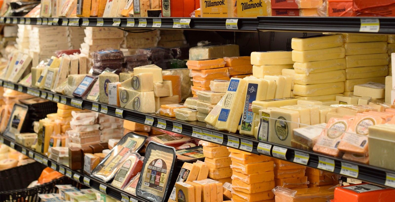 Cheese Selection at Jungle Jim's